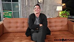 Cassidy Luxe Worships Latino Papi J's Monster Cock Oiled