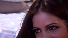 kelsey tittyfucks deepthroats then rides cock hard