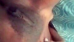 wanna watch her squirt huge on hospital bed with cucumber fingering big black pussy?