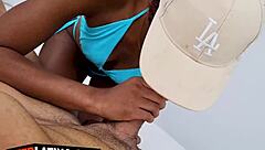 Eyes on Ebony Latina Stepsis's Sloppy Deepthroat—Big Cock Worship During Family Trip Domination!