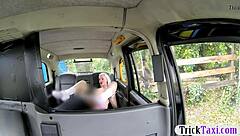 Hot Blond Passenger Ass POUNDED Hard by Fake Driver