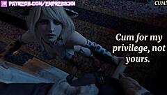 DOMINATED BY MADAME ASHLEY'S FEMDOM FEET IN HENTAI JOI PRIVILEGE!