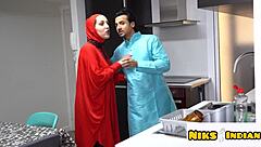 muscular hindu pounds hijabi whore's big ass pussy rough!