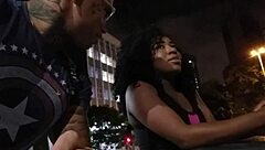 street fuck with bruna black so thrilling risky heart raced wild