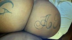 woman begs for hard anal fuck with full creampie inside