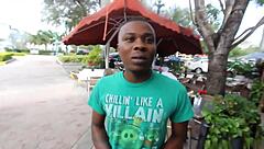 starving artist milf chokes on huge black cock outdoors gone wrong