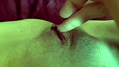 italian milf artemisia fingers her big tits wet shaved pussy in hot pov