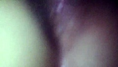 cuck hubby sleeps so his latina wife sneaks for my creampie twice 😏🔥