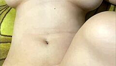 going live on cam sharing my close up pussy view with a fan full video through sheer fabric