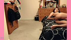 she strips naked right in front of the webcam teasing slow