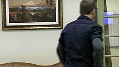 claudia seduces her partner now he's licking her shaved pussy then fucking her tattooed body in heels