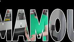 mamou with angel teases huge round tits while i lick and masturbate