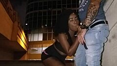 street fuck with bruna black so thrilling risky heart raced wild
