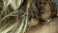 blonde beauty sucks huge cock ass up with joy