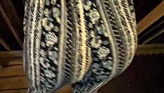 check out this horny petite redhead babe grinding her little ass on guy in public outdoor tease