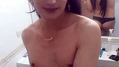 Emotional waves of desire in sexy crossdressing allure