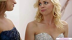 big tits brunette girlfriend smothers face with shaved pussy sitting