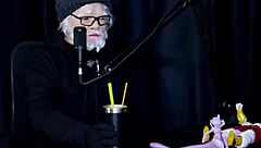 Flor De Damiana Plays Fetish Toys In Sheer Red