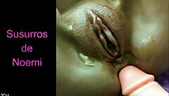 oh god my fat pussy throbs cumming hard on this thick dildo toy