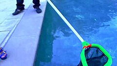 i can't believe the pool guy fucked my big titted housewife while hubby was at work amateurs homemade