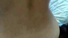 latina milf moans riding big cock shaved pussy wet orgasm