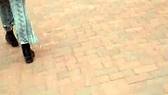 That phat ass from bmore shakes just right in homemade clips.