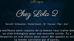 Join lola's french swing cuckold adventure with teasing european audio