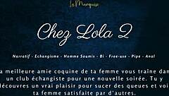 Join lola's french swing cuckold adventure with teasing european audio