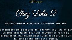 Join lola's french swing cuckold adventure with teasing european audio
