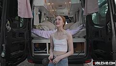 Real Stepsis Rinses Wet Pussy for Repeated Hard Smashes