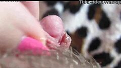 big clit throbs to intense closeup orgasm