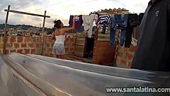 Desi Bhabhi Gives Early Morning Blowjob And Ride