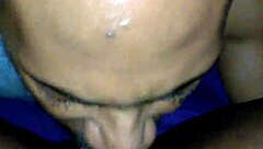 guy puts in serious work licking sucking wet ebony pussy tongue deep cunilingus