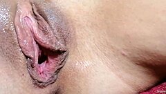 check out this close up pussy licking leading to her intense real orgasm