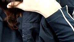 amber slurps cock in truck till cum floods her mouth