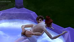 Step Sister Craves Hot Tub Sex Splash