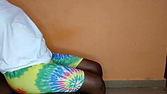 Ebony Teen 18+ Nails Doggy Style Hard!