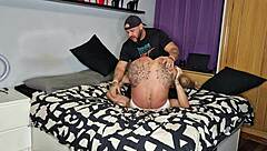 muscular milf landlord takes my deep anal pounding and squirting rimjob to skip rent