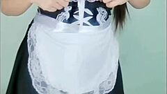 แม่บ้านสาวเอาเล่นดิลโด้ในห้องเก็บของ new241new dances cute then squirts toys everywhere 🎎💦