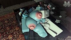 Roblox Furry Kemono Bareback Penetrates Friend Sno MX RLN in Ass