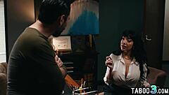 latina milf housewife tempts director in secretive office encounter