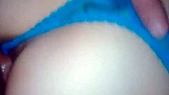 imagine this slut bent over getting pounded doggystyle panties shoved aside