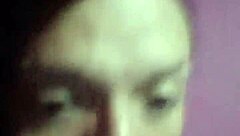 Natural titted ladyboy teases erotically in tight pink shirt