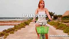 Dolly Dyson Drops to Knees for Beach Blowjob and Squirting Ride.