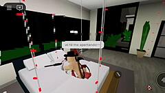 two noel moms get fucked hard in natal threesome creampie fest at brookhaven roblox