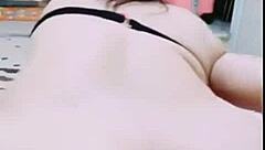 Stunning beauty shares solo selfie with huge pale breasts part 2 new