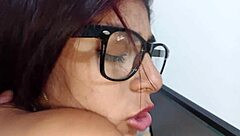 Boss pins down rude employee and pounds her slutty pussy doggystyle