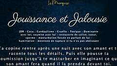 French Wife's Ecstasy Fuels Cuck Husband's Jealous Jerk Off Frenzy