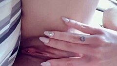 Watch this busty brunette sapphire cum hard in wet pussy masturbation compilation?