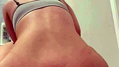 Horny Exchange Student Girlfriend Blowjob